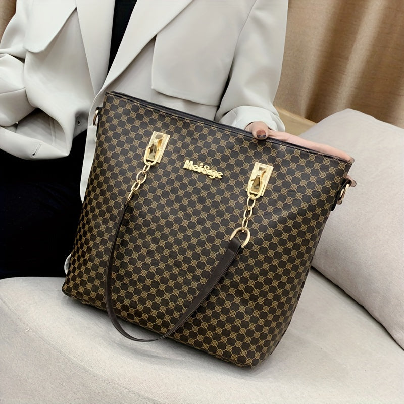 Set mit 6 luxuriösen Mabelly-Ledertaschen