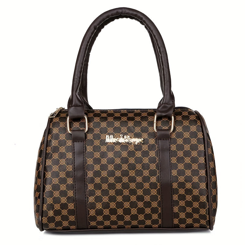 Set mit 6 luxuriösen Mabelly-Ledertaschen