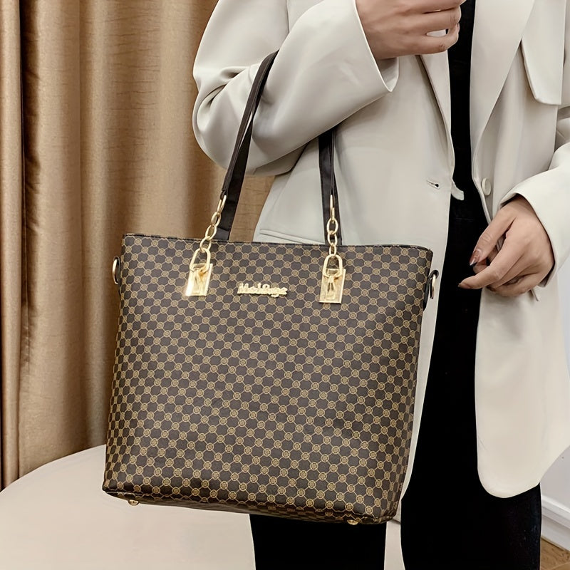 Set mit 6 luxuriösen Mabelly-Ledertaschen