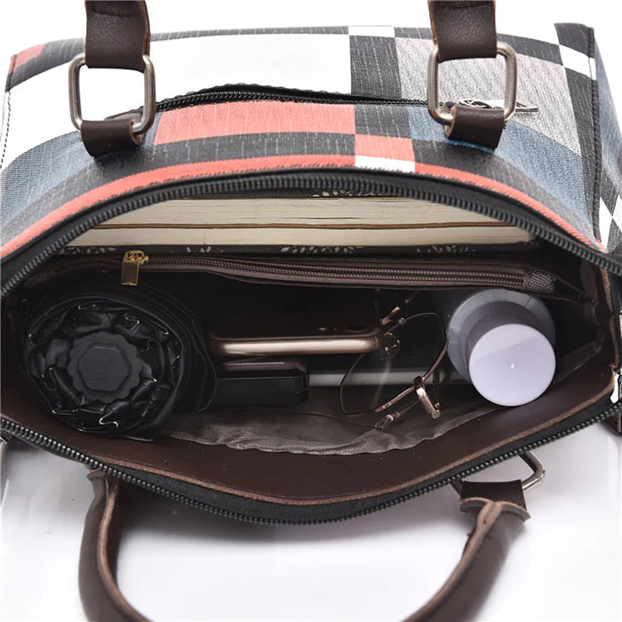 Set mit 4 Alice-Ledertaschen