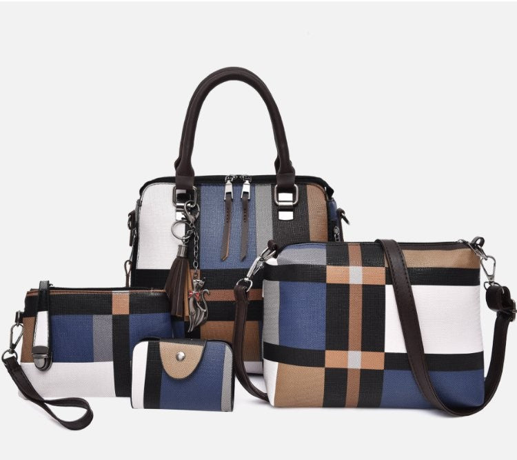 Set mit 4 Alice-Ledertaschen
