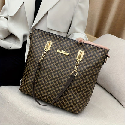Set mit 6 luxuriösen Mabelly-Ledertaschen