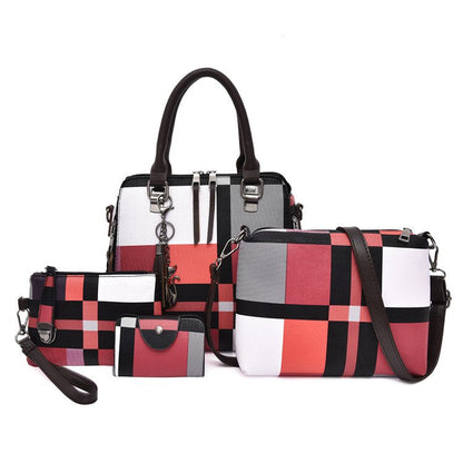 Set mit 4 Alice-Ledertaschen