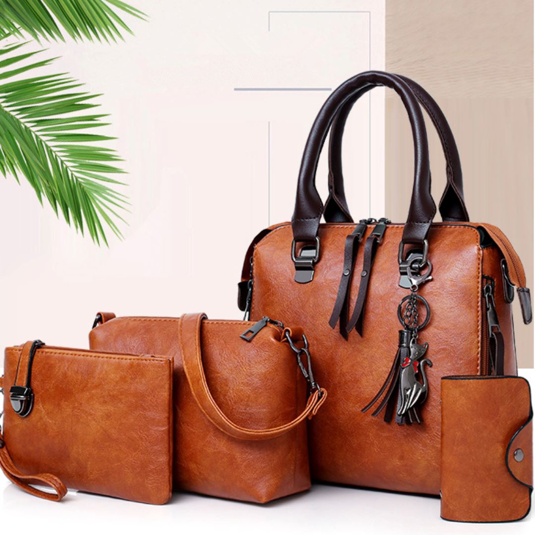 Kit 4 Nature Ledertaschen