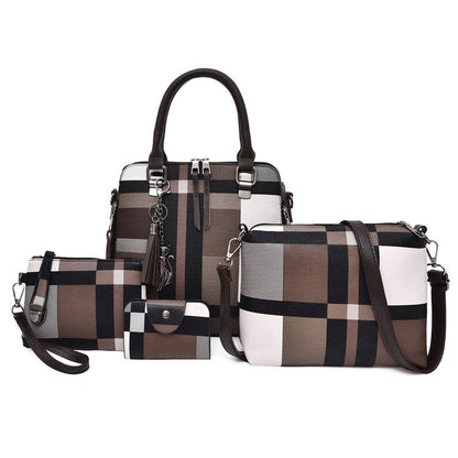 Set mit 4 Alice-Ledertaschen