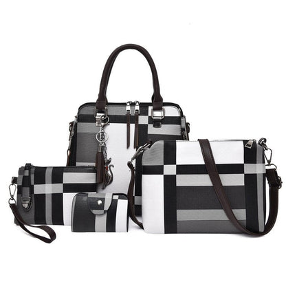 Set mit 4 Alice-Ledertaschen