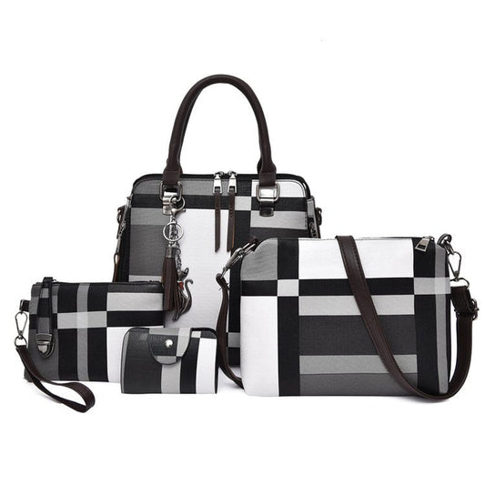 Set mit 4 Alice-Ledertaschen