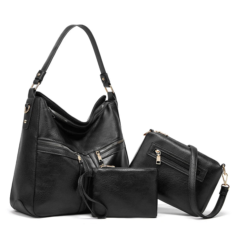 Echte Lederhandtasche für Damen Rangel [1 kaufen, 3 mitnehmen]