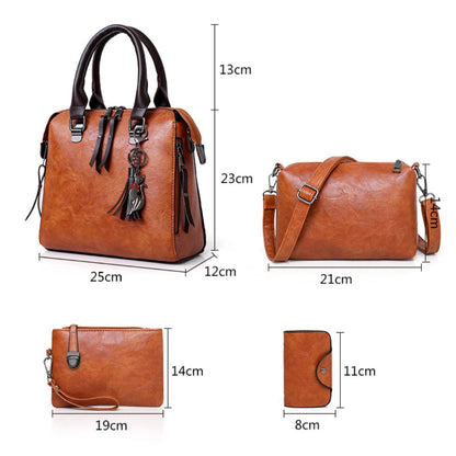 Kit 4 Nature Ledertaschen