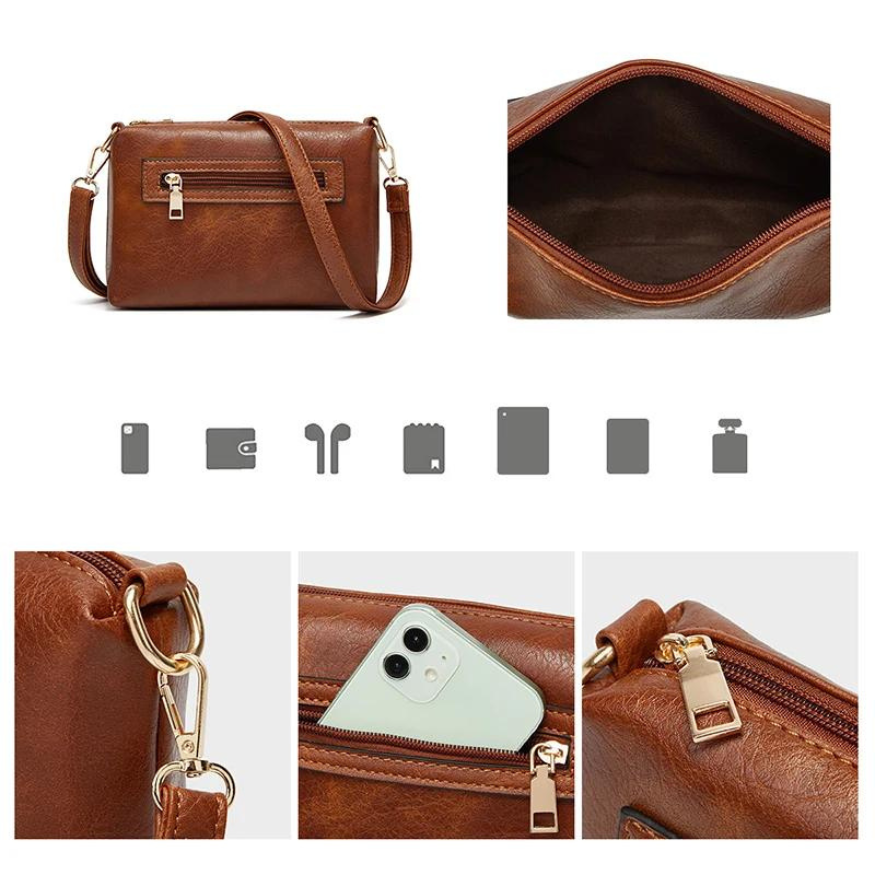 Echte Lederhandtasche für Damen Rangel [1 kaufen, 3 mitnehmen]