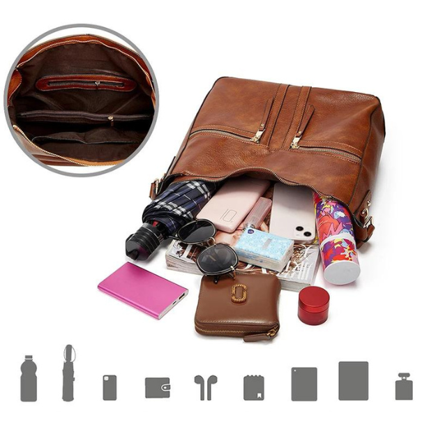 Echte Lederhandtasche für Damen Rangel [1 kaufen, 3 mitnehmen]